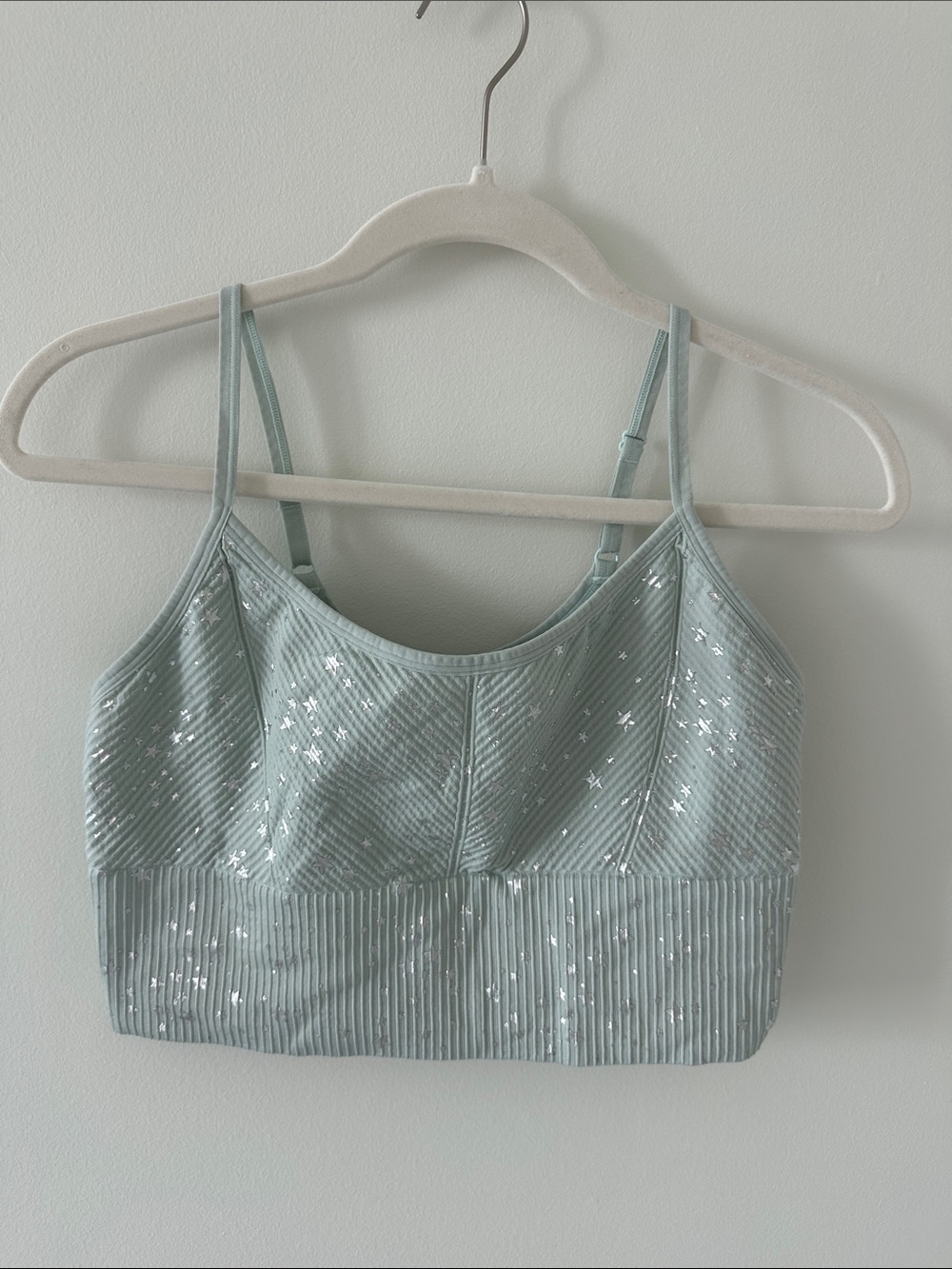PINK Victoria's Secret Mint Green Sequin Bralette
